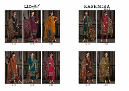 Zulfat Kashmira 2 Winter Wear Wholesale Ready Made Salwar Suits
